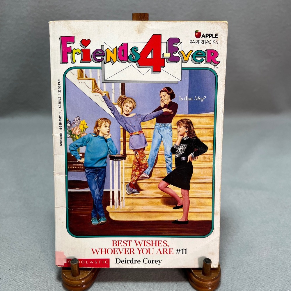 Friends 4-Ever Deirdre Corey 90s Vintage Paperbacks Lot of 4 YA Young Adult Teen - Picture 6 of 11
